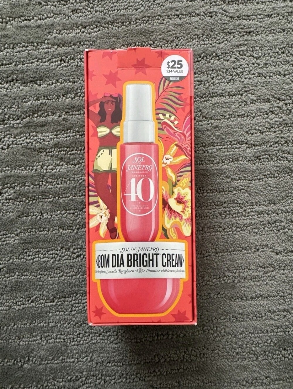 Sol de Janeiro Bom Dia Bright Cream - Red and Pink Packaging
